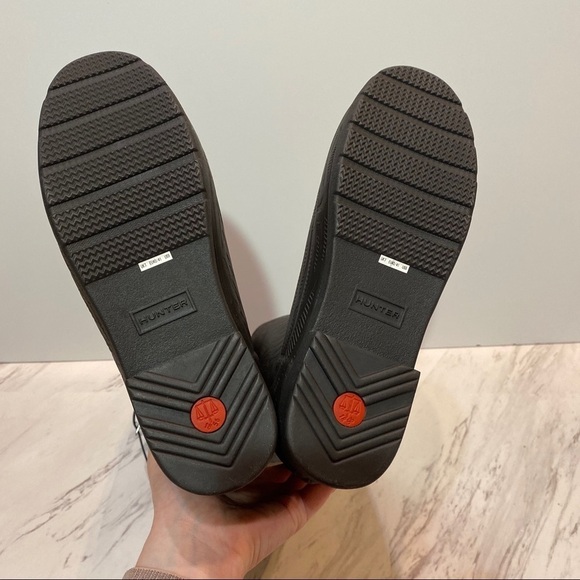 New Hunter Refined Black Coral Texture Tall Boot 9 - Picture 7 of 8